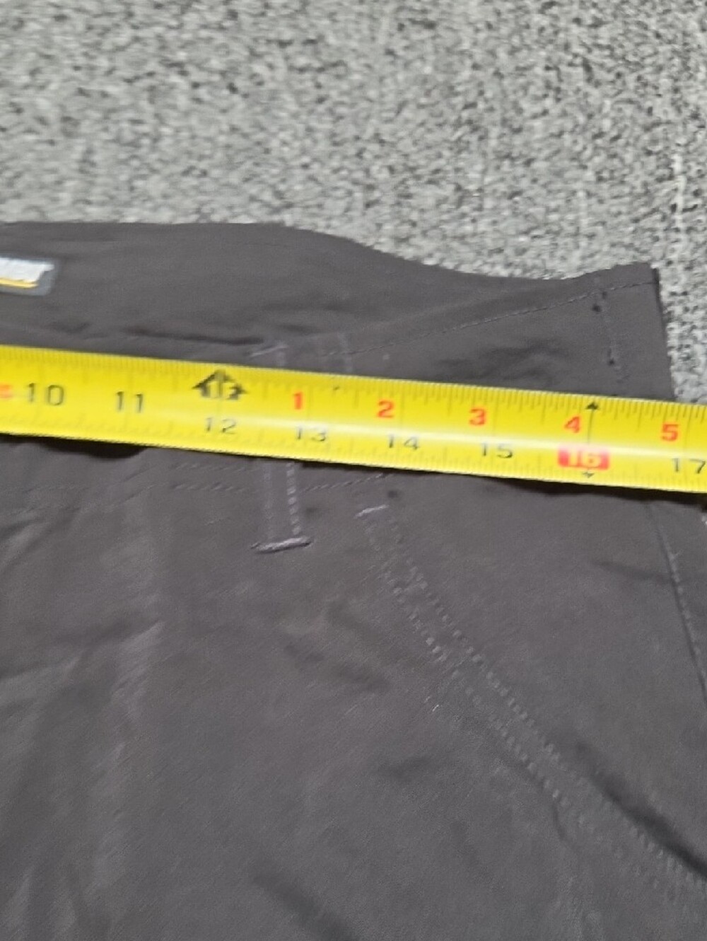 (#1) Khombu Black Women's Chino Capri Pants - Picture 6 of 9
